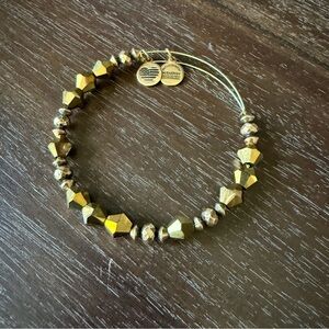 Alex and Ani Gold Beaded Bracelet